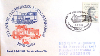 100 rokov Augsburskej lokálnej železnice