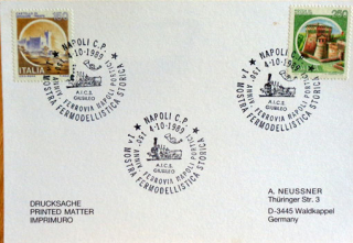 150 výročie trate Neapol - Portici