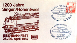 1200 rokov Singen (Hohentwiel) - železničný festival