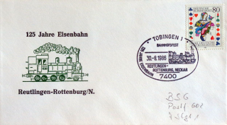 125 rokov železníc  Reutlingen - Rottenburg