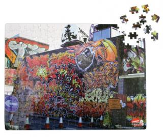 Graffiti puzzle - Londýn