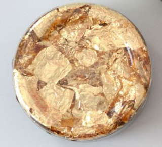 Metalické fóliové vločky zlaté