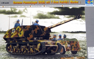 German Panzerjager 39(H) mit 7.5cm Pak40/1 Marder