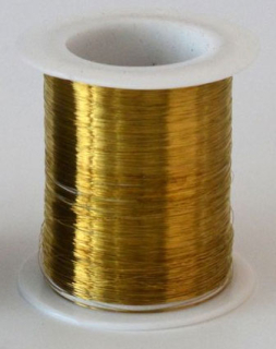 Drôt veľmi jemný 100 m - zlatý