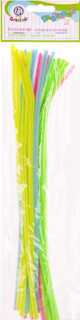 Chlpatý drôtik - pastelové farby 20 ks