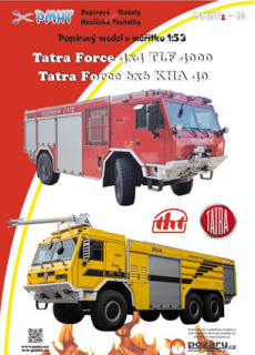 Tatra Force 4x4 TLF 4000 , Tatra Force 6x6 KHA 40