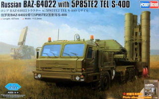 Russian BAZ-64022 with 5P85TE2 TEL S-400