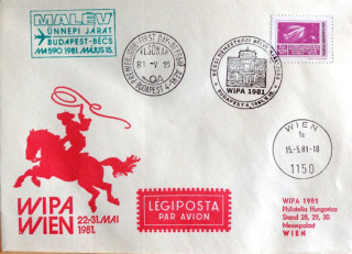 Medzinárodná výstava známok WIPA 1981
