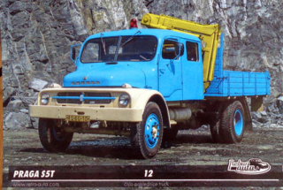 Praga S5T dvojkabína s hydraulickou rukou (1957-1972)