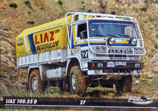 Liaz 110.55 pre rallye Paríž-Dakar 1985