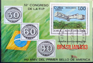Medzinárodná výstava známok Brasiliana 83 - Rio de Janeiro 