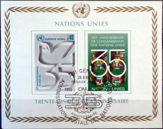 35. výročie Organizácie Spojených národov 