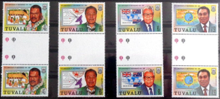 20. výročie nezávislosti – premiéri Tuvalu 