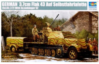 German 3,7cm Flak 43 Auf Selbstfahrlafette