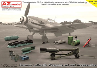 German Luftwaffe Weapons set and Accessories