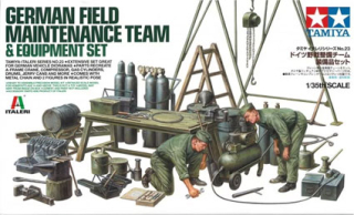 German Field Maintenance Team & Equipment Set
