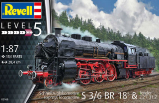 Express locomotive S3/6 BR18(5) & Tender 2‘2’T 31,7