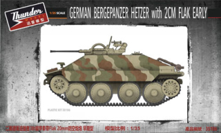 German Bergepanzer Hetzer With 2cm Flak Early