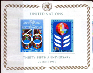 35. výročie Organizácie Spojených národov 2