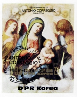 450. výročie smrti Correggio 1489-1534 