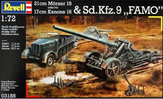 21cm Mörser 18 or 17cm Kanone 18 & Sd.Kfz.9 FAMO