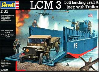 D-Day Set LCM3 & 4x4 Jeep Military 