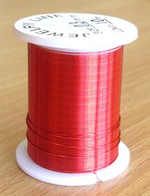 Drôt 0,3 mm - červený 10 m