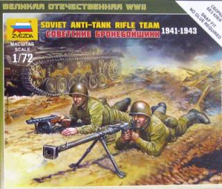Soviet anti-tank RIFLE team 1941-43