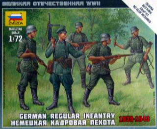 German regular infantry 1939-43