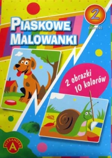 Pieskové obrázky - Pes a slimák