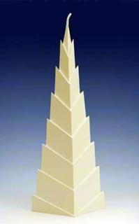 Forma na sviečky Pyramída