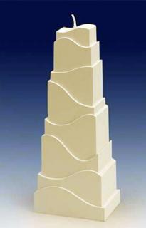 Forma na sviečky Veža - reliéf