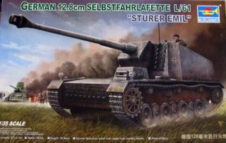 German 12,8 cm Selbstfahrlafette L/61 "Sturer Emil"