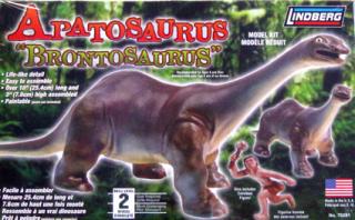 Apatosaurus/Brontosaurus with Caveman