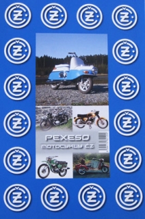 Pexeso motorky ČZ