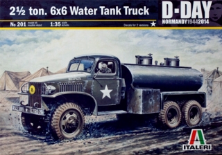 2 ½ Ton, 6x6 Water Tank Truck