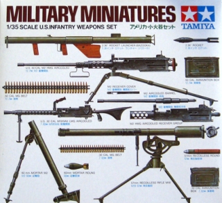 U.S. Infantry Weapons set 