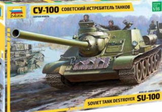SU-100 Soviet Tank Destroyer