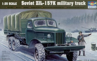 Soviet Zil-157K Military Truck