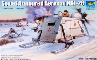 Soviet Armoured Aerosan NKL-26