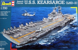 Assault Carrier U.S.S. KEARSARGE (LHD-3)