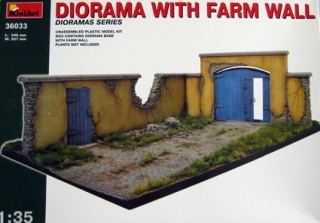 Diorama with Farm Wall