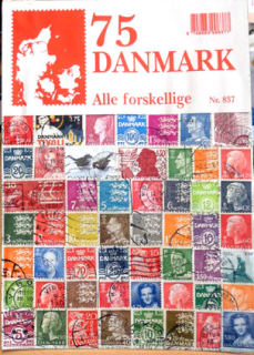 Balíček známok - Dánsko